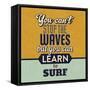 You Can't Stop the Waves-Lorand Okos-Framed Stretched Canvas