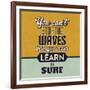 You Can't Stop the Waves-Lorand Okos-Framed Art Print