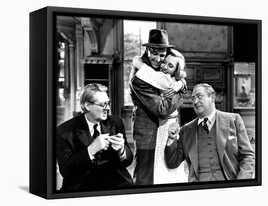 You Can't Take It With You, Lionel Barrymore, James Stewart, Jean Arthur, Edward Arnold, 1938-null-Framed Stretched Canvas