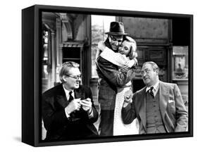 You Can't Take It With You, Lionel Barrymore, James Stewart, Jean Arthur, Edward Arnold, 1938-null-Framed Stretched Canvas