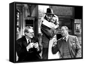 You Can't Take It With You, Lionel Barrymore, James Stewart, Jean Arthur, Edward Arnold, 1938-null-Framed Stretched Canvas