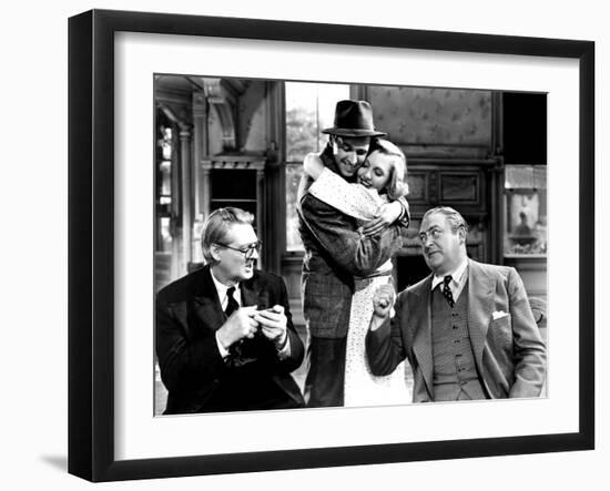 You Can't Take It With You, Lionel Barrymore, James Stewart, Jean Arthur, Edward Arnold, 1938-null-Framed Photo