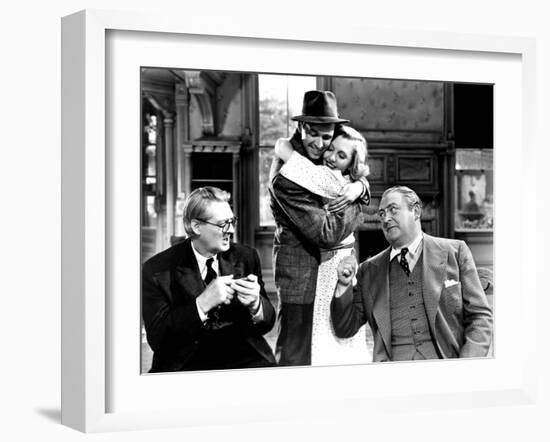 You Can't Take It With You, Lionel Barrymore, James Stewart, Jean Arthur, Edward Arnold, 1938-null-Framed Photo