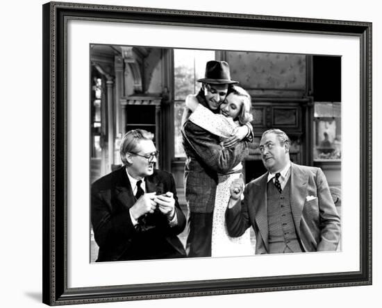 You Can't Take It With You, Lionel Barrymore, James Stewart, Jean Arthur, Edward Arnold, 1938-null-Framed Photo