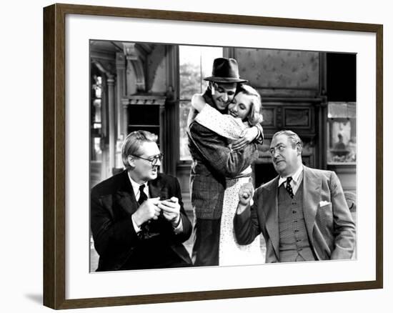 You Can't Take It With You, Lionel Barrymore, James Stewart, Jean Arthur, Edward Arnold, 1938-null-Framed Photo