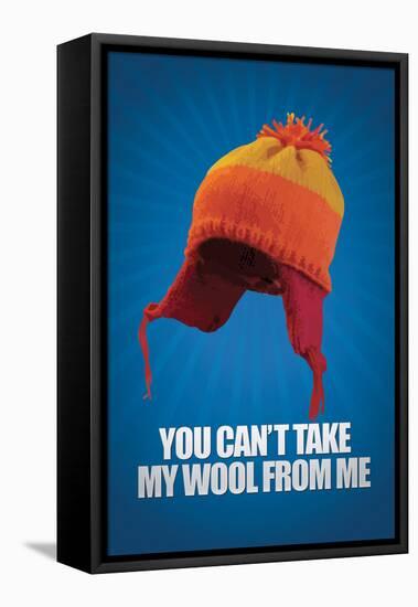 You Can't take My Wool From Me-null-Framed Stretched Canvas