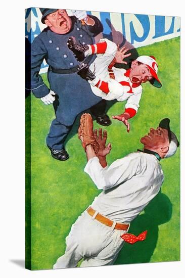 "You Could Look It Up" page 11, April 5,1941-Norman Rockwell-Stretched Canvas