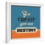 You Create Your Own Destiny-Lorand Okos-Framed Art Print