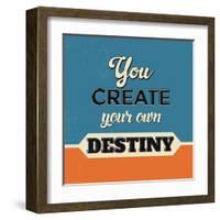 You Create Your Own Destiny-Lorand Okos-Framed Art Print