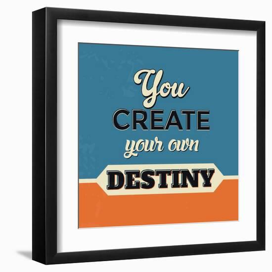 You Create Your Own Destiny-Lorand Okos-Framed Art Print