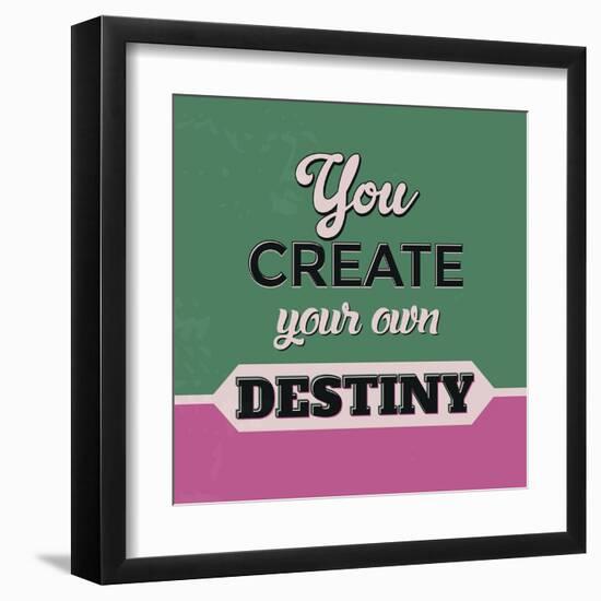 You Create Your Own Destiny-Lorand Okos-Framed Art Print