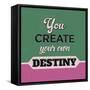 You Create Your Own Destiny-Lorand Okos-Framed Stretched Canvas