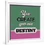 You Create Your Own Destiny-Lorand Okos-Framed Art Print