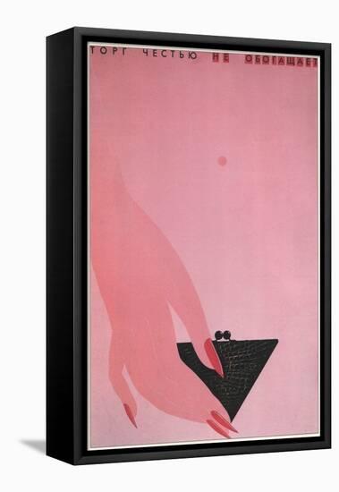 You Don't Get Richer by Selling Your Virtue, 1988-null-Framed Stretched Canvas