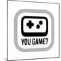 You Game 2-Enrique Rodriguez Jr.-Mounted Art Print