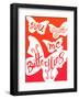 You Give Me Butterflies - Tommy Human Cartoon Print-Tommy Human-Framed Art Print