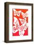 You Give Me Butterflies - Tommy Human Cartoon Print-Tommy Human-Framed Giclee Print