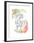 You Got This Girl!-Joan Coleman-Framed Art Print