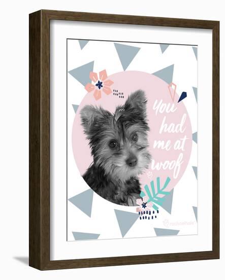 You Had Me At Woof-Rachael Hale-Framed Photo