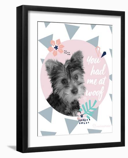 You Had Me At Woof-Rachael Hale-Framed Photo