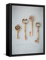 You Hold the Keys-Susannah Tucker-Framed Stretched Canvas