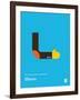 You Know What's Awesome? Elbows (Blue)-Wee Society-Framed Art Print