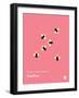 You Know What's Awesome? Fireflies (Pink)-Wee Society-Framed Art Print