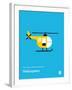 You Know What's Awesome? Helicopters (Blue)-Wee Society-Framed Art Print