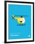 You Know What's Awesome? Helicopters (Blue)-Wee Society-Framed Art Print