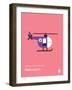 You Know What's Awesome? Helicopters (Pink)-Wee Society-Framed Art Print