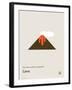 You Know What's Awesome? Lava (Gray)-Wee Society-Framed Art Print