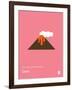 You Know What's Awesome? Lava (Pink)-Wee Society-Framed Art Print