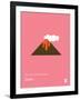 You Know What's Awesome? Lava (Pink)-Wee Society-Framed Art Print