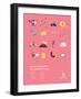 You Know What's Awesome? List (Pink)-Wee Society-Framed Art Print