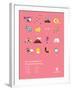 You Know What's Awesome? List (Pink)-Wee Society-Framed Art Print