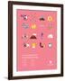 You Know What's Awesome? List (Pink)-Wee Society-Framed Art Print