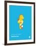 You Know What's Awesome? Seahorses (Blue)-Wee Society-Framed Art Print