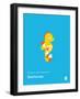 You Know What's Awesome? Seahorses (Blue)-Wee Society-Framed Art Print