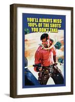 You'll Always Miss-null-Framed Art Print