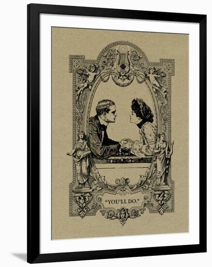 You'll Do-null-Framed Art Print