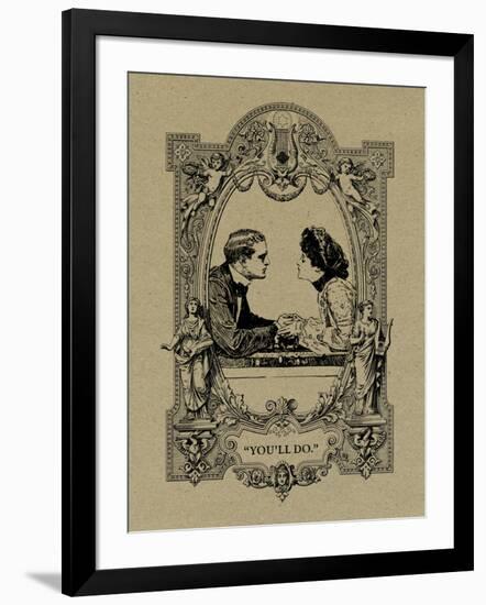 You'll Do-null-Framed Art Print