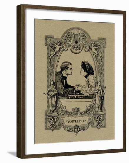 You'll Do-null-Framed Art Print