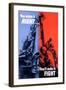 You Make it Right...They Make it Fight Poster-Bernard Perlin-Framed Giclee Print