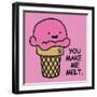 You Make Me Melt-Todd Goldman-Framed Art Print