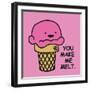 You Make Me Melt-Todd Goldman-Framed Giclee Print