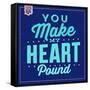 You Make My Heart Pound 1-Lorand Okos-Framed Stretched Canvas