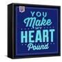 You Make My Heart Pound 1-Lorand Okos-Framed Stretched Canvas