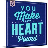 You Make My Heart Pound 1-Lorand Okos-Mounted Art Print