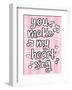 You Make My Heart Sing - Tommy Human Cartoon Print-Tommy Human-Framed Art Print