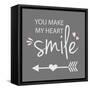 You Make My Heart Smile-Anna Quach-Framed Stretched Canvas